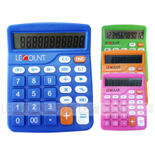 Calculatrice de bureau Dual Power de 12 chiffres avec fonction Gt &amp; Mu optionnelle (LC246)